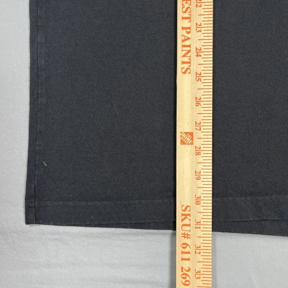 Carhartt K87 Mens T-Shirt XL Loose Fit‎ Pocket Short Sleeve Heather Black